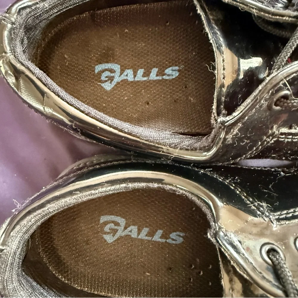 Galls Hi Gloss Oxford Shoes-Size 7m‎